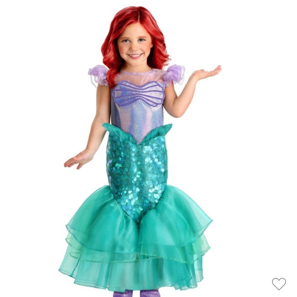 Disney Mermaid Costume - Purple and Green